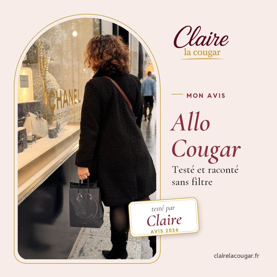Mon avis sur Allo Cougar : le test de Claire la cougar