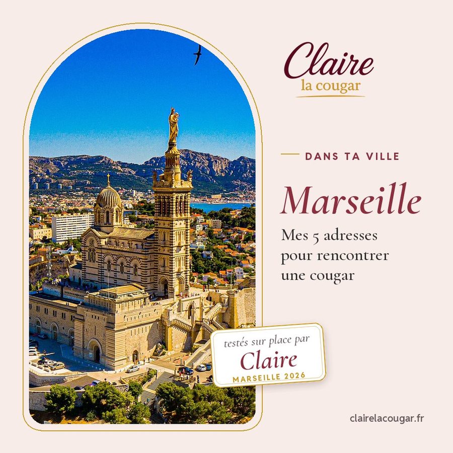 Rencontrer une femme Cougar à Marseille : Top 5 des meilleurs endroits.